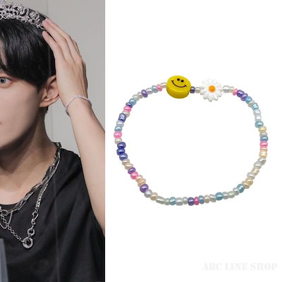 Qoo10] AREUM ビーズブレスレット seventeen