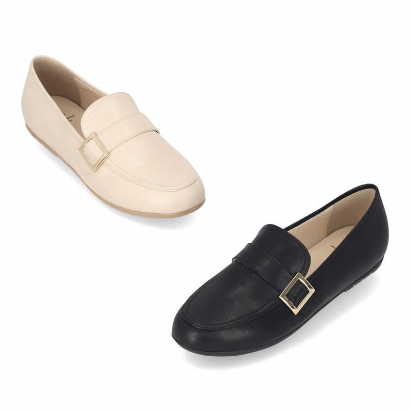 [シークレット特価] マツ 女性 スクエアポイント装飾ローファー 2cm LCWC81M413