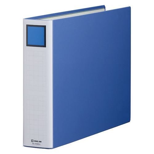 （まとめ買い）キングファイルSDDE A3E 青 3406EAｱｵ 00000082 [x3]