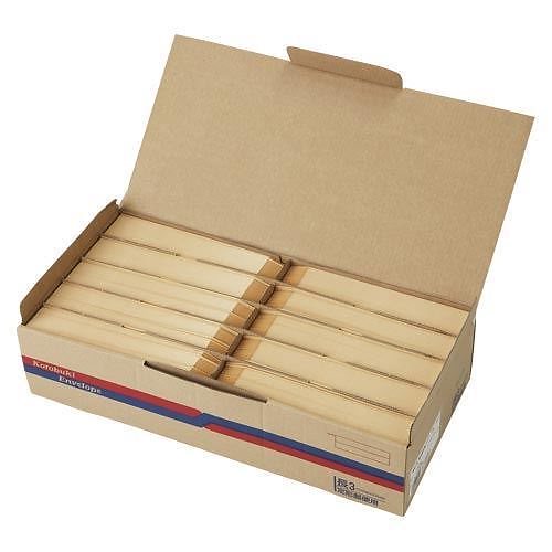 （まとめ買い）壽堂紙製品 森林認証紙封筒1000枚業務用 長3枠 00581 00006178 [x3]