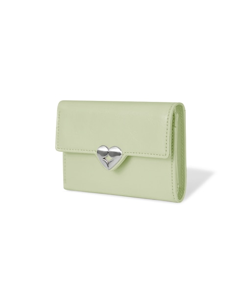 【FENNEC】 HEARTY FLAP WALLET - PISTACHIO 財布 正規品