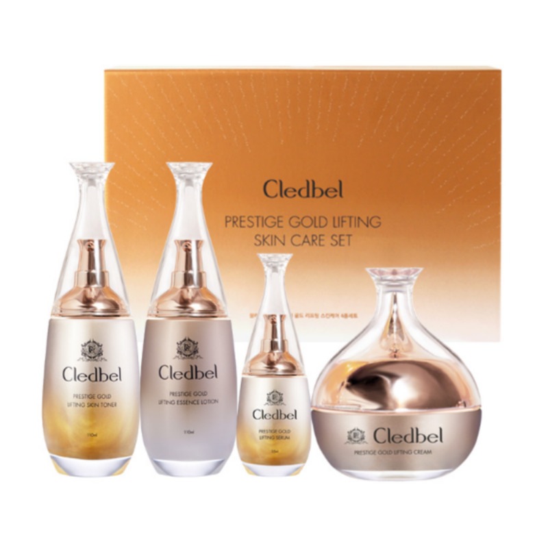 プレステージ ゴールドリフティング 4種スペシャルセット 化粧水 110ml + 乳液 110ml + クリーム 60ml + 美容液 35ml