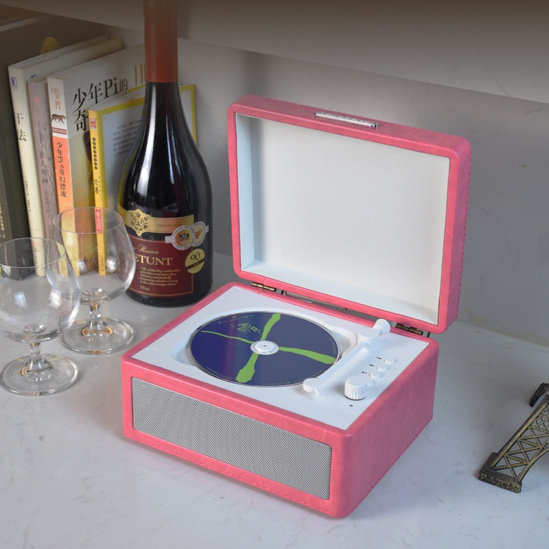 国境を越えた Cd プレーヤーレトロ Bluetooth 多機能 U ディスク Tf メモリ音質ポータブルディスク Cd プレーヤーミニギフト