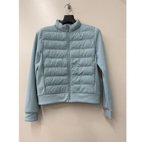女性レギュラーフィットハイブリッド軽量パディングジャケットQQ422OPDO2 DMT