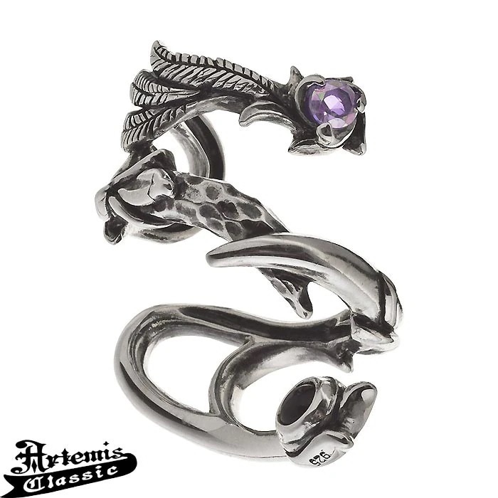 アルテミスクラシック Artemis Classic ウリエル トリッキー シルバー イヤカフ イヤーカフ アクセサリー ミスティッククオーツ 片耳用 1個売り ACE0146