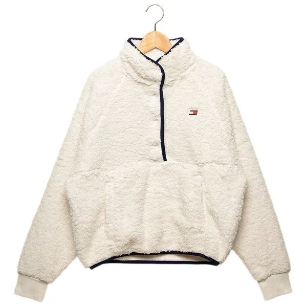 スウェット ラグランプルオーバー ホワイト レディース TOMMY HILFIGER TP4T1192 IVORY