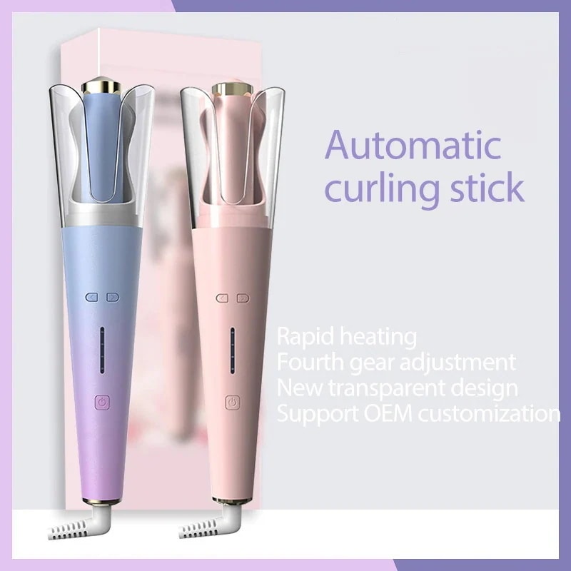 魔法のローラー 新品ヘアストレート＆カール 28mm JF-1151 空気 回転 セラミック ロータリーヘアアイロン