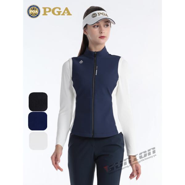 ゴルフベスト レディース GOLF 蓄熱保温 ゴルフウェア 防寒 秋冬 中綿ベスト ストレッチ カジュアル 暖かい プレゼント ギフト