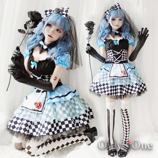 コスプレ 衣装 ハロウィン レディース ピエロ衣装 メイド服 仮装 ピエロ服 魔術師 手品師 サーカ 5,206円