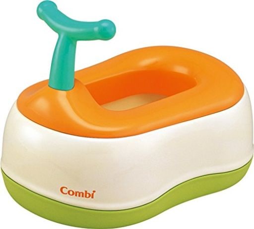 トイレトレーニング ベビーレーベル おまるでステップ レーベルオレンジ