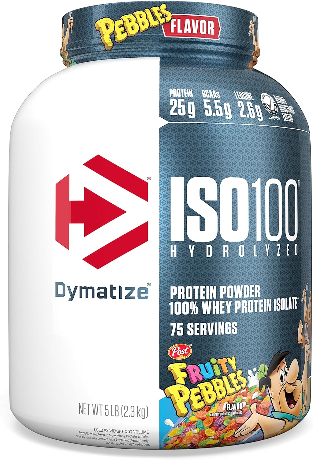 Dymatize Proteina Iso 100, Fruity Pebbles - 5Lb