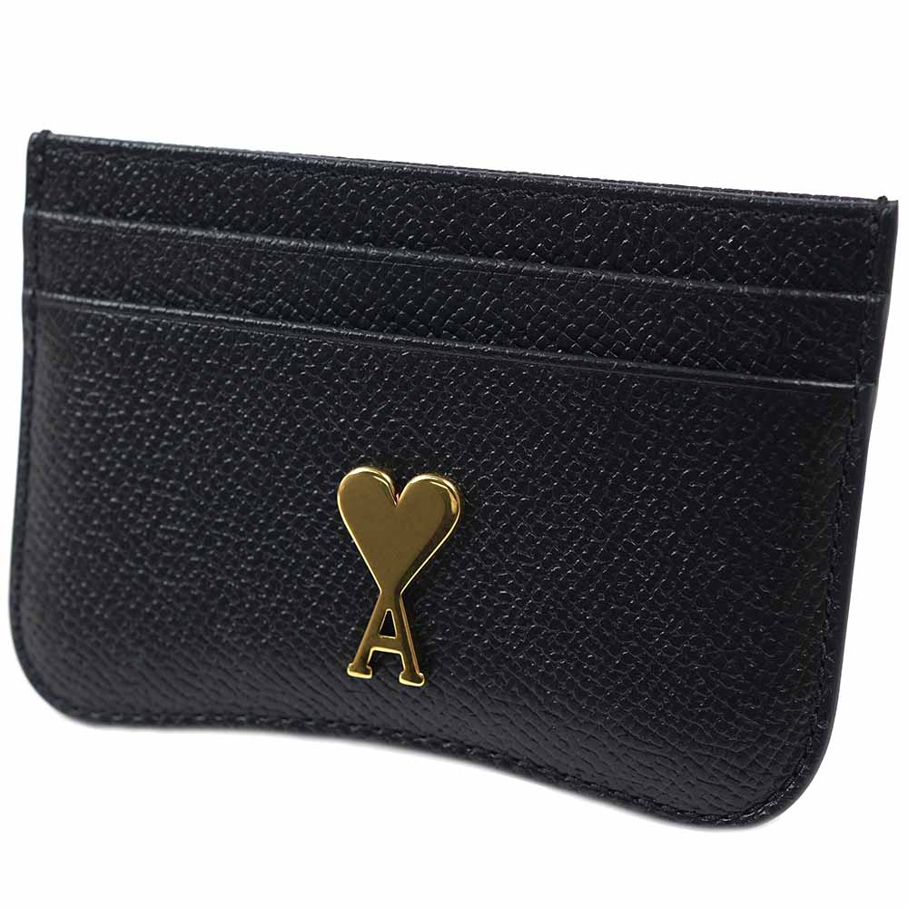 アミ アレクサンドル マテュッシ カードケース カードホルダー カード入れ レディース メンズ ブラック NOIR ami alexandre mattiussi USL104.AL0036 0015
