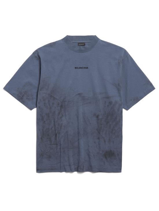 BALENCIAGA Men T-Shirts 764235 TSVC93044 Green