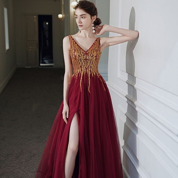 ワンピースドレスドレスパーティードレス キラキラ 上品 ステージドレス ピアノ発表会 ワンピース 大人 演奏会 セクシー 二次会 発表会 イブニングドレス 撮影 グレー ドレス ユニック ピアノ