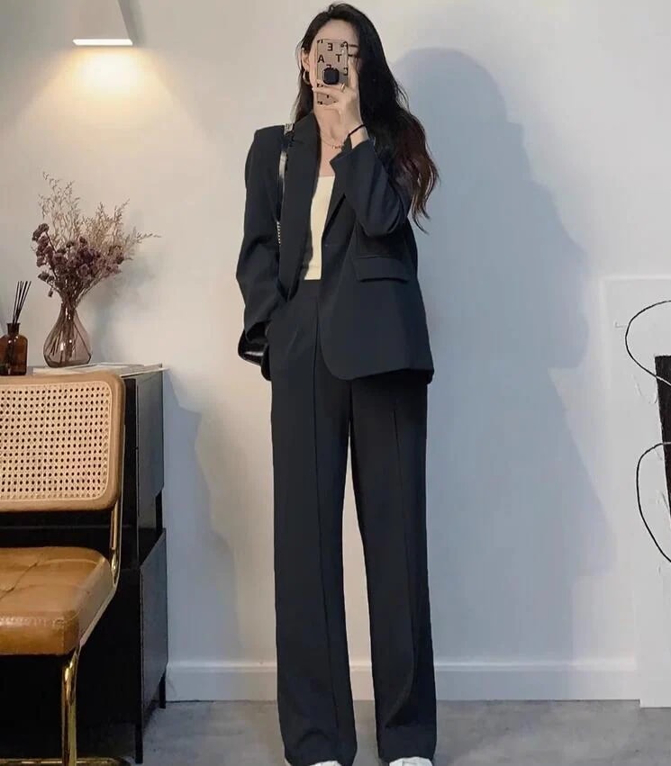 レディース スーツ 通勤 OL コート 長袖 2点セット ジャケット+パンツ セットアップ 着痩せ フォーマル ママ 入学式 卒業式 カジュアル パンツスーツ 結婚式 オフィス セレモニースーツ 夏秋