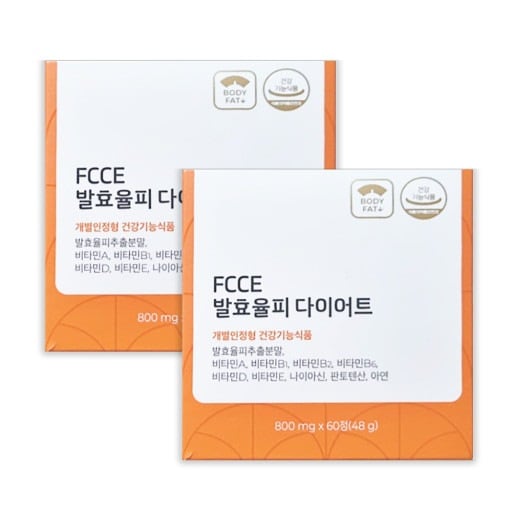 [1+1] FCCE 発酵ユルピ ダイエット(800mg x 60C) 4週分 ダイエット停滞マシン 韓国食品 韓国俳優シンセギョンPick! /PHYTOTICS 14,400円