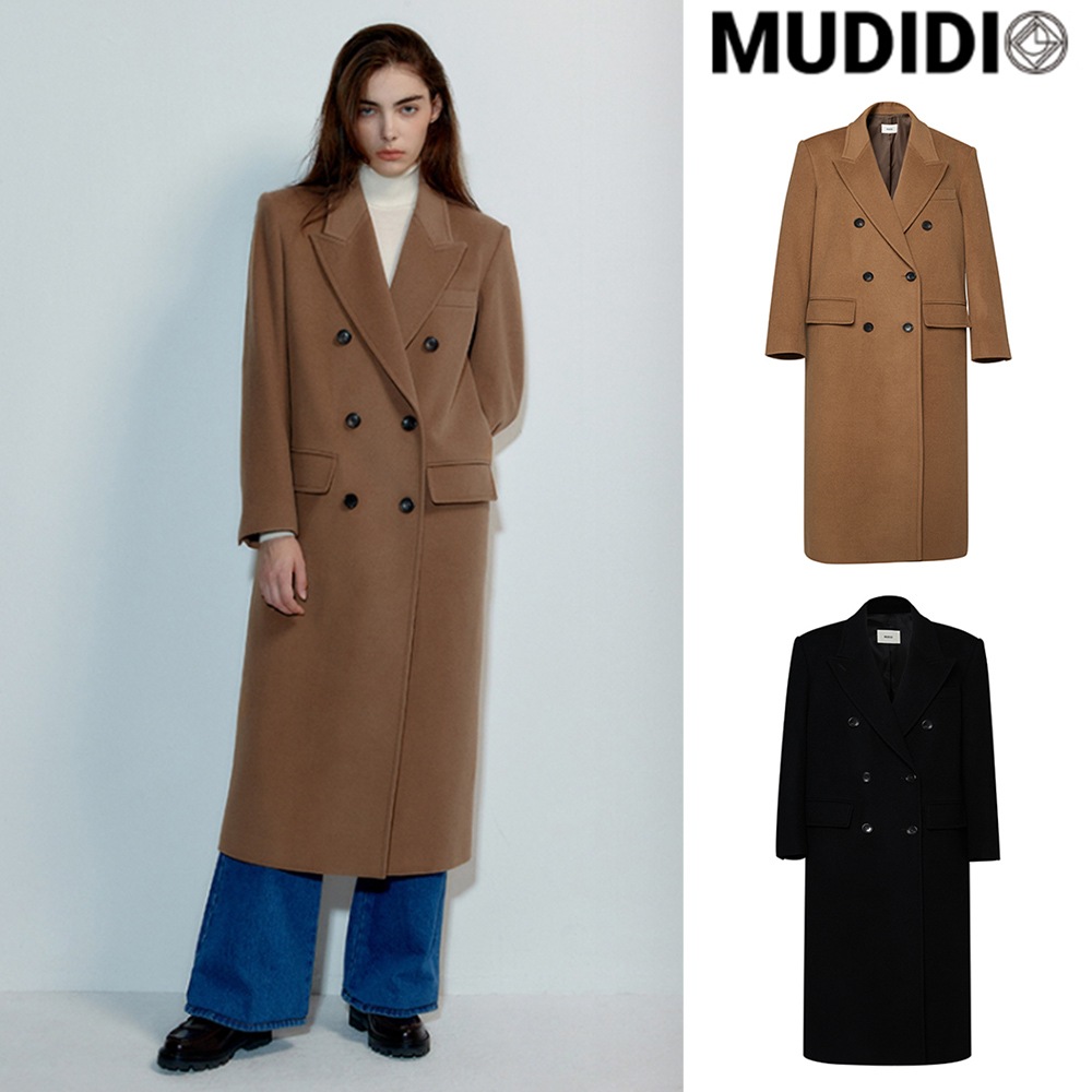 [MUDIDI] Wool classic long coat 31,454円