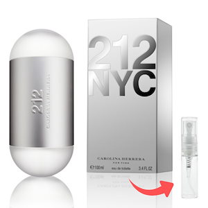 キャロライナヘレラ212 サンプル1.5ml　アトマイザー 量り売り 小分け プレゼント 香水　ミニ香水 香り　香水サンプル　トライアル香水　持ち運び便利