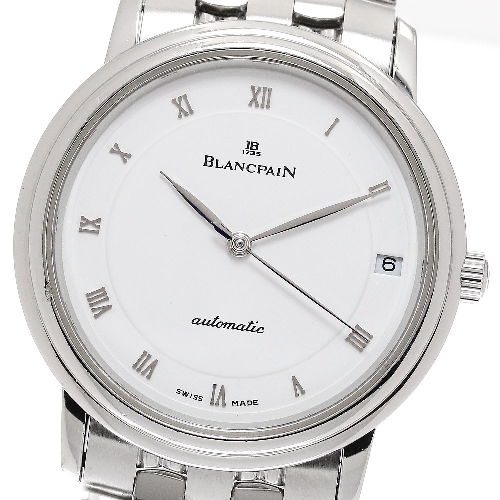 ブランパン Blancpain 1195.1127.10 ヴィルレ エクストラスリム デイト 自動巻き メンズ _938985【中古】