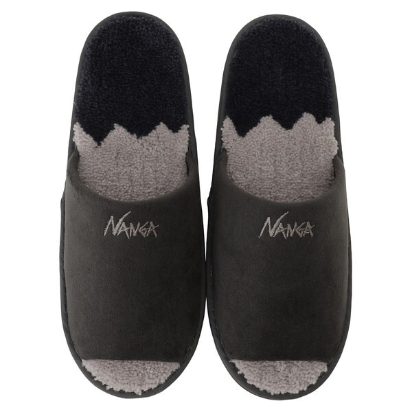 ナンガ RIDGELINE GRADATION ROOM SHOES BLACK 29 NZ2454-4F406-B N0000836 リッジライングラデーションルームシューズ 5,231円
