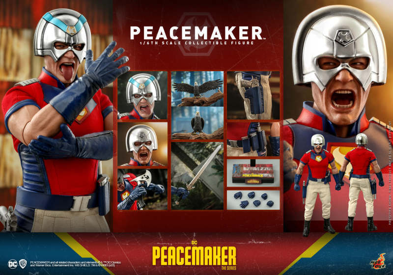 SALE!新品未開封 ホットトイズ TMS071 ピースメイカー 1/6フィギュア Hottoys peacemaker TOYS
