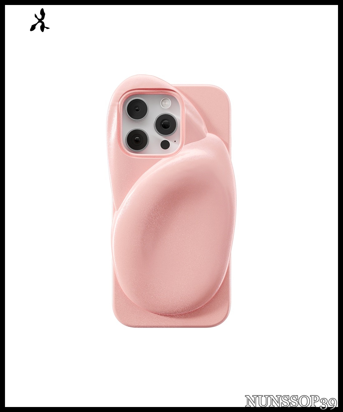 ANDAASH iPhone PEBBLE Pink