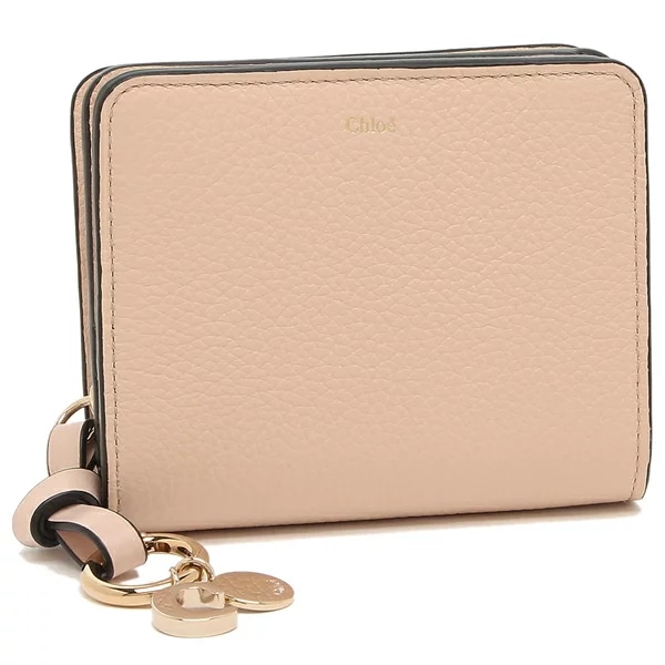 二つ折り財布 アルファベット ミニ財布 ピンク レディース CHC22WP765F57 6J5