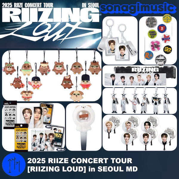 RIIZE RIIZING LOUD ソウルコン　ラントレ 2025 RIIZE CONCERT TOUR [RIIZING LOUD]スケジュール・会場