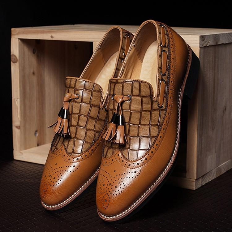 ローファーメンズスリッポンチェック柄カジュアルドライビングシlューズ通気性通勤