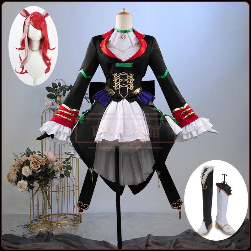 ウマ娘プリティーダービー 風 ラヴズオンリーユー 勝負服 コスプレ衣装 靴 cosplay イベント演出服アニメ変装仮装 ハロウィン