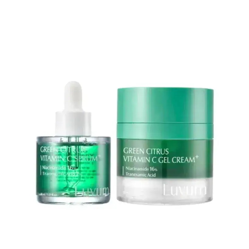 (new)グリーンシトラス ビタミンC ジェルクリーム 50ml+セラムプラス 30ml