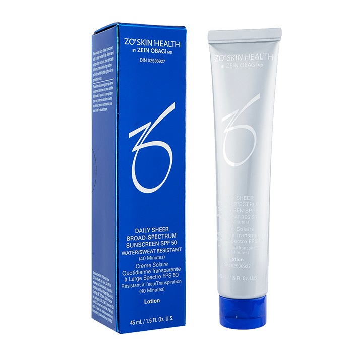ゼオスキン デイリーシアーブロードスペクトラムサンスクリーン SPF50 45ml 1本 日焼け止め 海外発送 日時指定不可 ヤマト国際便発送