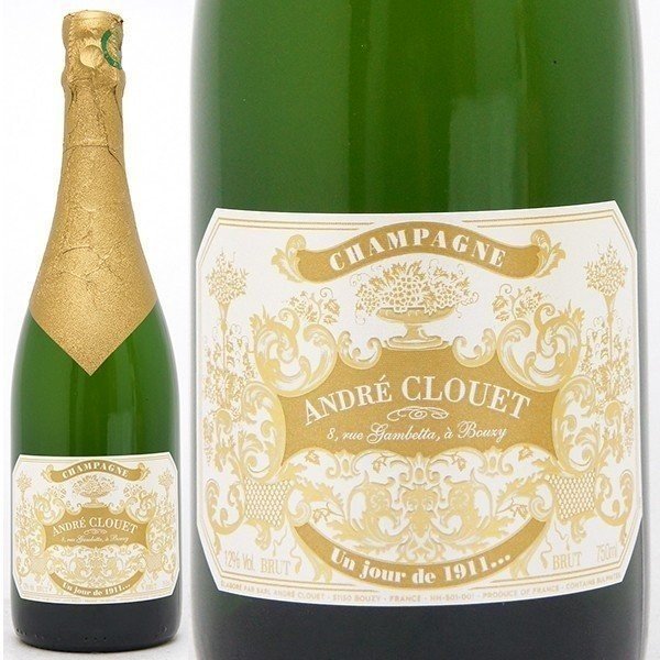アン ジュール ド 1911ミル ヌフ サン オーンズ 750ml アンドレ クルエ 白泡 コク辛口 ワイン ^VAAC46Z0^