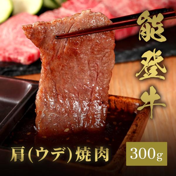 能登牛 牛肩（ウデ） 焼肉 300g / 牛肉 ギフト