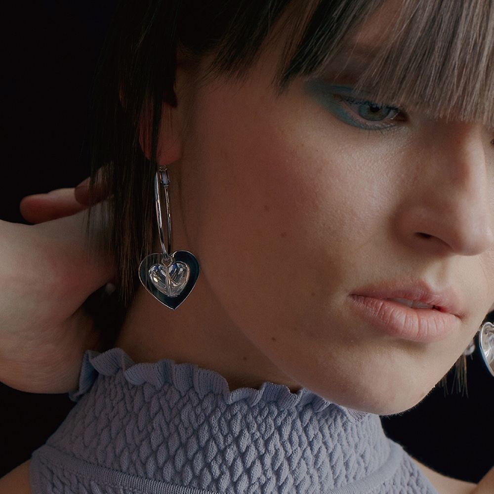 Glassy Love Earring