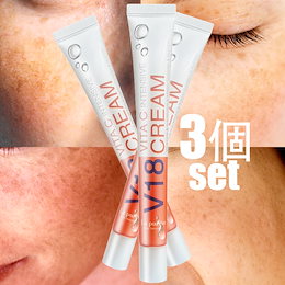♥3個set♥ビタミン V18 CREAM /ビタミン集中ケア3段階 / whitening 肌トーン改善 生気補給 弾力強化 18種以上の高濃縮成分/KFDA 2重機能性化粧品