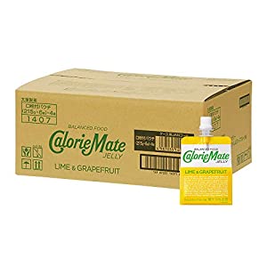 大塚製薬 カロリーメイト ゼリー ライム&グレープフルーツ味 215g24袋
