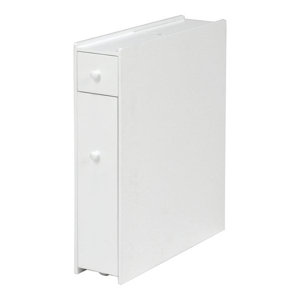 トイレラック ラック 収納 ホワイト 白 トイレ用品 幅14cm 高さ58.5cm MTR-6569WH