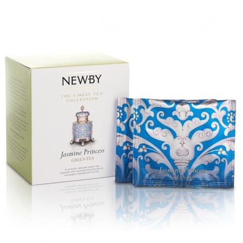 NEWBY ニュービー ハーブティー ティザン ジャスミン プリンセス/シルケン ピラミッド ティーバッグ 15個入り