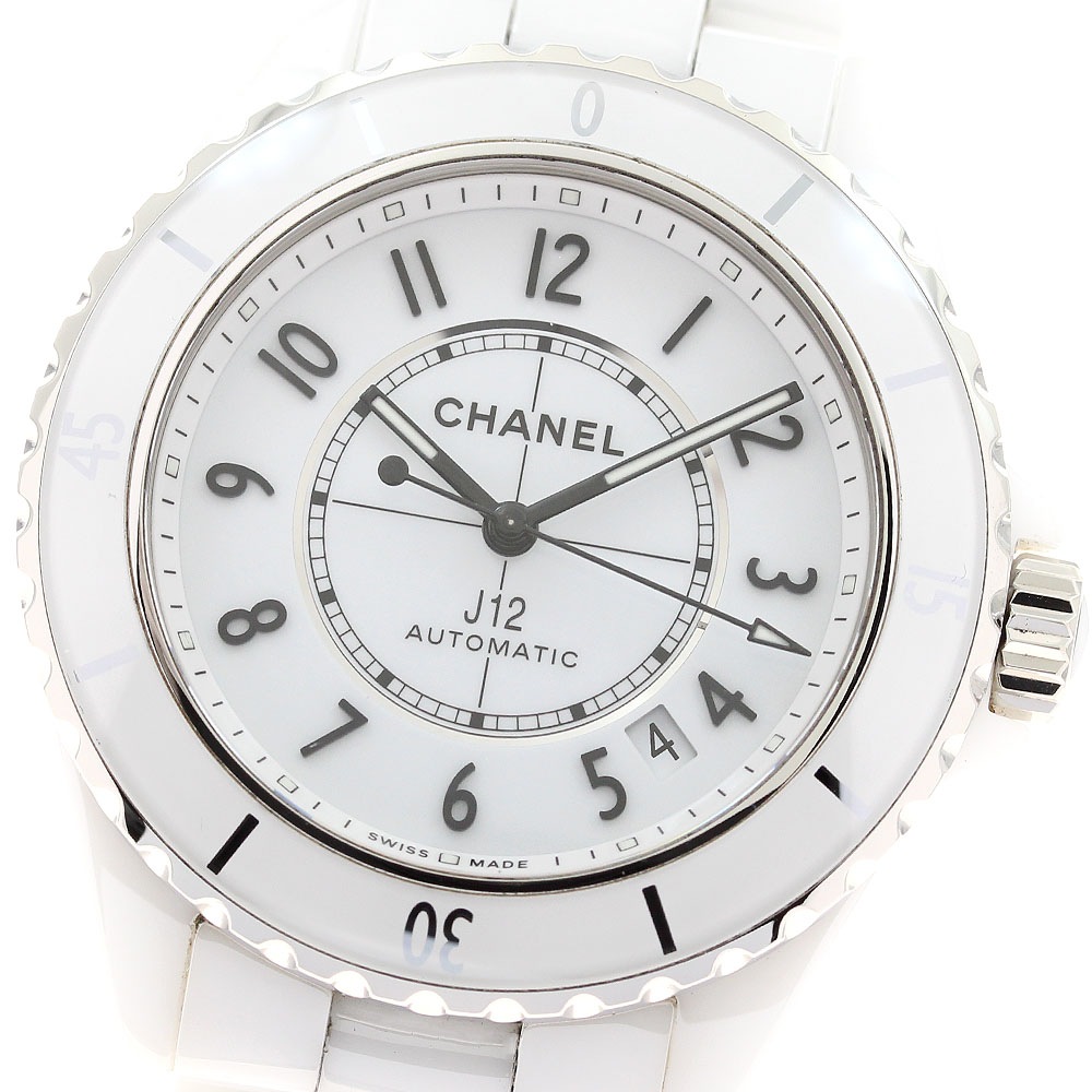 シャネル CHANEL H5700 J12 白セラミック 38MM 自動巻き メンズ 良品 _944827【中古】