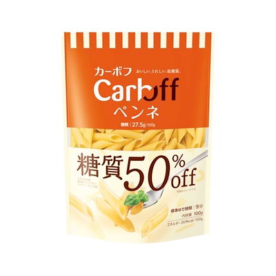 他サイト： はごろも Carboff ペンネ 糖質50%オフ 100g 1袋 はごろもフーズ カーボフ 糖質 糖質オフの商品画像