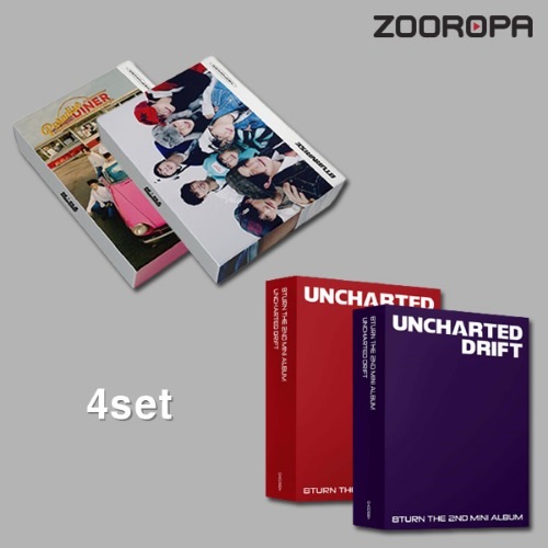 [4종세트] 8TURN 에잇턴 UNCHARTED DRIFT 8TURNRISE