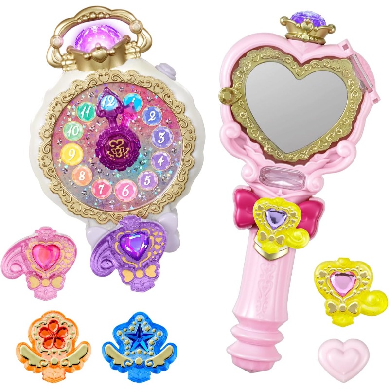 バンダイ 名探偵プリキュア！ ジュエルキュアウォッチ＆プリキットミラールーペセット 対象年齢 3才以上