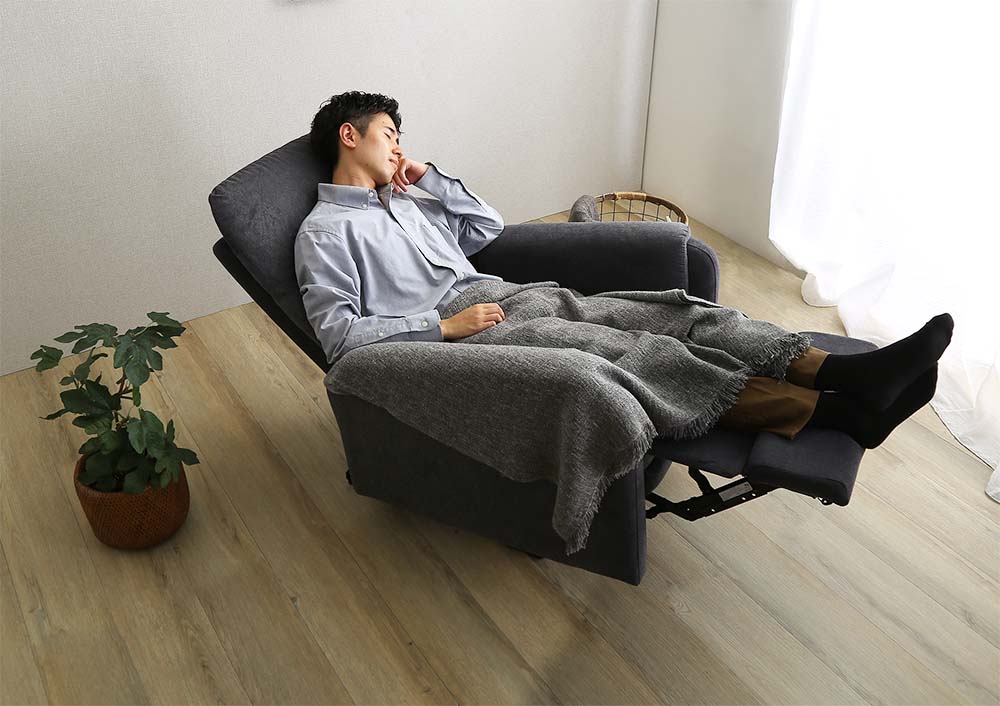ソファー ソファ 1人掛け 電動リクライニング 一人掛け ひとり用 ポケットコイル パーソナルチェア シンプル おしゃれ