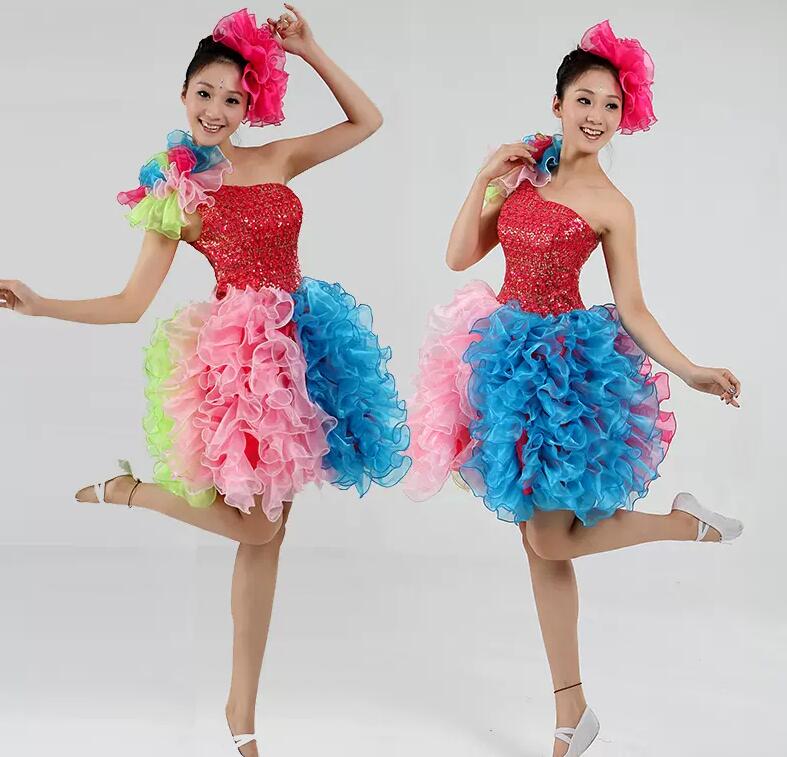 【秋冬定番】コストパフォーマンスレディースラテンダンス衣装　舞台ダンスウェア モダンダンス 社交ダンス 舞台演出ドレス ダンス衣装 かわいい 合唱団 演出用 団体演出服 社交ダンス衣装 S M L X