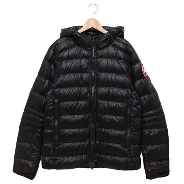 ダウンジャケット コート クロフトンフーディー ダウンジャケット ブラック メンズ CANADA GOOSE CROFTON HOODY 2227M 61
