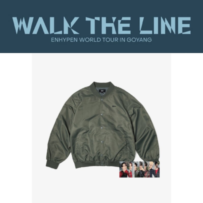 ENHYPEN WALK THE LINE Stadium Jacket