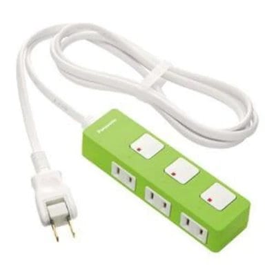他サイト： パナソニック WHS2523GP テーブルタップ 「ザ・タップZ」(3個口・2m)グリーンの商品画像