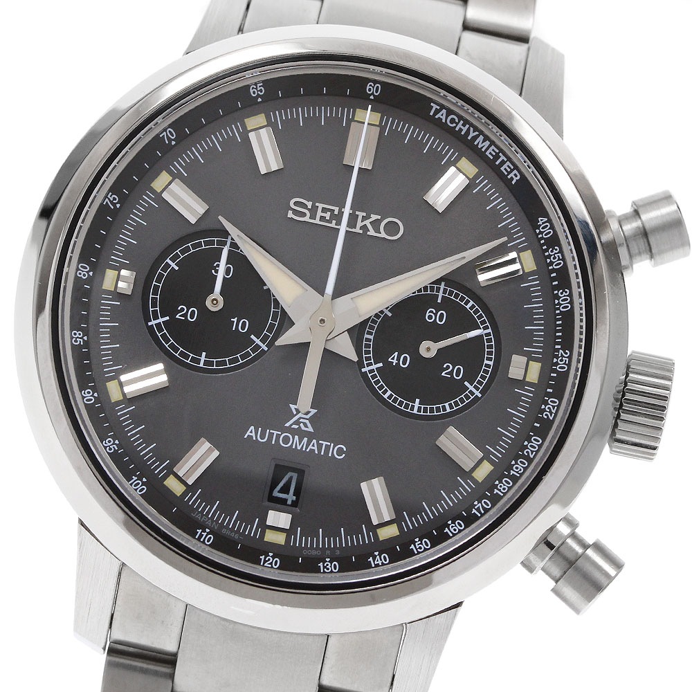 セイコー SEIKO SBEC009/8R46-00B0 プロスペックス スピードタイマー メカニカルクロノグラフ 自動巻き メンズ 良品 箱・保証書付き_923515【中古】