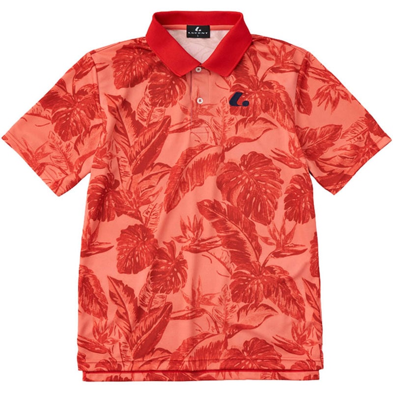 LUCENT(ルーセント) Uni ゲームシャツ レッド テニス ゲームシャツ (xlp8541)